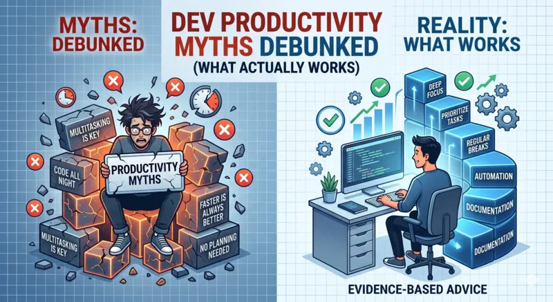 Dev Productivity Myths Debunked: What Actually Works.