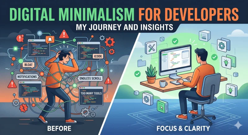 Digital Minimalism for Developers: My Journey and Insights.