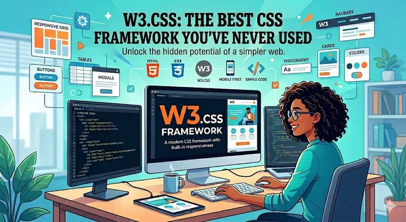 W3.CSS: The Best CSS Framework You've Never Used.